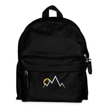 Mountain Bike Sunrise Mountains Gift Sport - Sac à dos Enfant - noir - Devant
