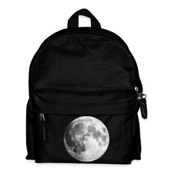 Full Moon Gift Idea - Kids' Backpack - black - Front