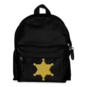 scheriff - Kids' Backpack - black - Front