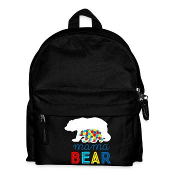 Autisme autiste ADHD mère maman asperger cadeau - Sac à dos Enfant - noir - Devant