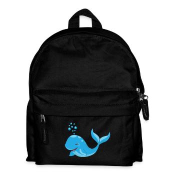 Wal - Kinder Rucksack - Schwarz - Vorne