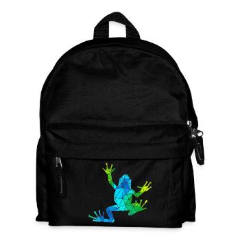 grenouille - Sac à dos Enfant - noir - Devant