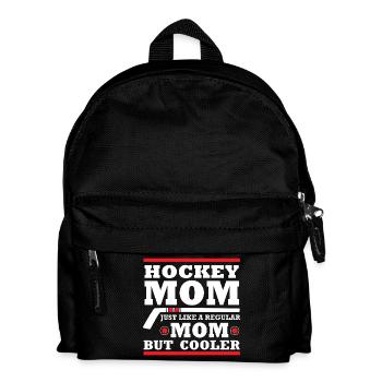Maillot de hockey maman - Sac à dos Enfant - noir - Devant