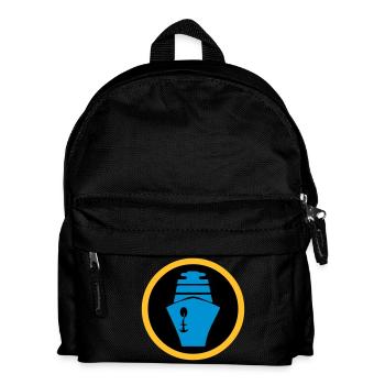 Ship | Cruise | Ferry - Kids' Backpack - black - Front