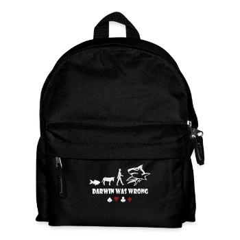 poker - Kids' Backpack - black - Front