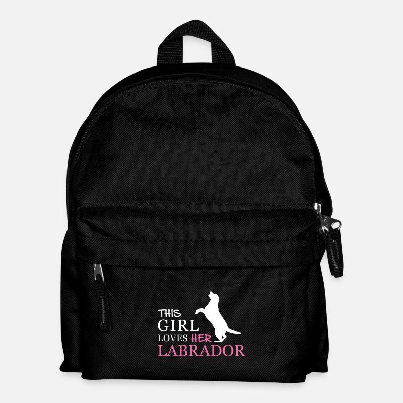 Labrador - Sac à dos Enfant - noir