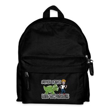science - Kids' Backpack - black - Front