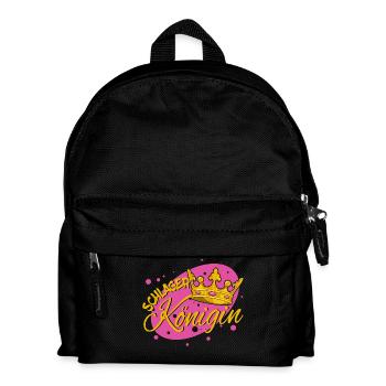 Déclaration de fan de musique folklorique Schlager Queen - Sac à dos Enfant - noir - Devant