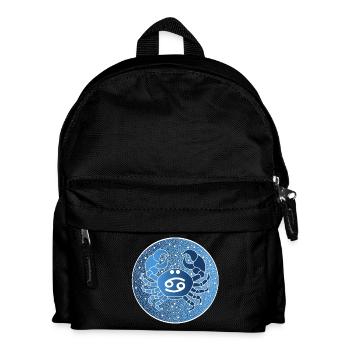 Sternzeichen: Krebs - Kinder Rucksack - Schwarz - Vorne