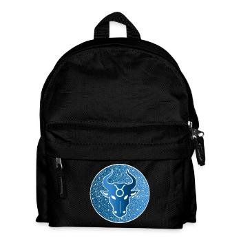 Astrological sign: bull - Kids' Backpack - black - Front