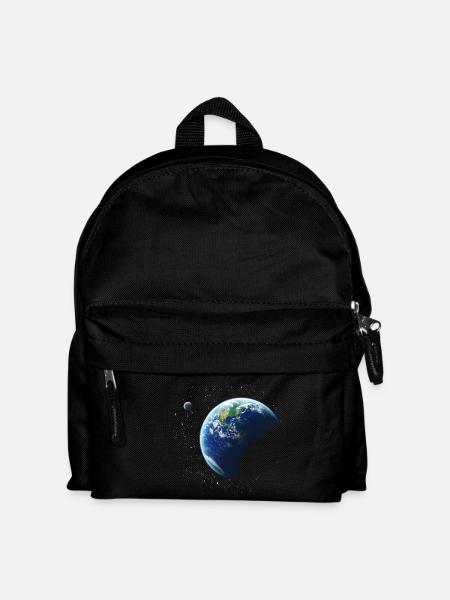 Earth - Kids' Backpack - black