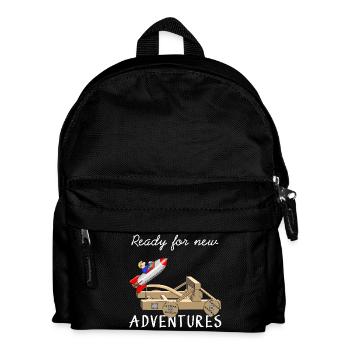 Adventure - Adventure - Kids' Backpack - black - Front