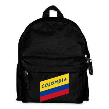 Colombie Drapeau national / Cadeau Bogota - Sac à dos Enfant - noir - Devant
