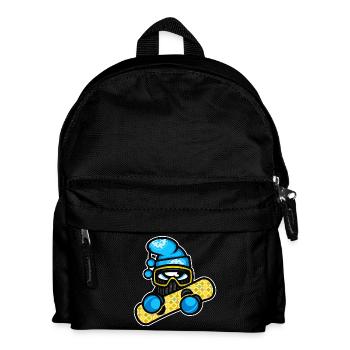 snowboard de sports d'hiver - Sac à dos Enfant - noir - Devant
