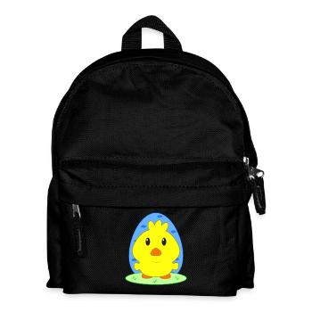 Chicks, Easter, animals for children, sweet chicks - Kids' Backpack - black - Front