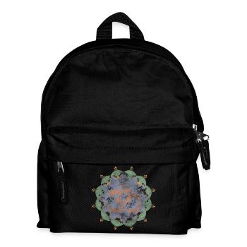 yoga - Kids' Backpack - black - Front