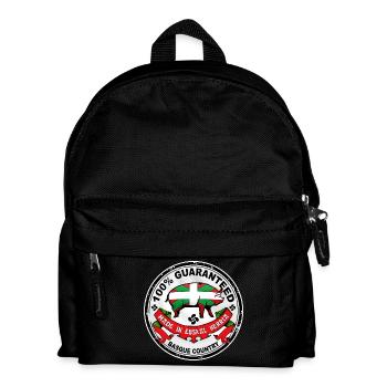 cochon du pays basque - Kids' Backpack - black - Front