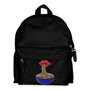 Spaghetti Pasta Pasta Asciutta Italy Food - Kids' Backpack - black - Front