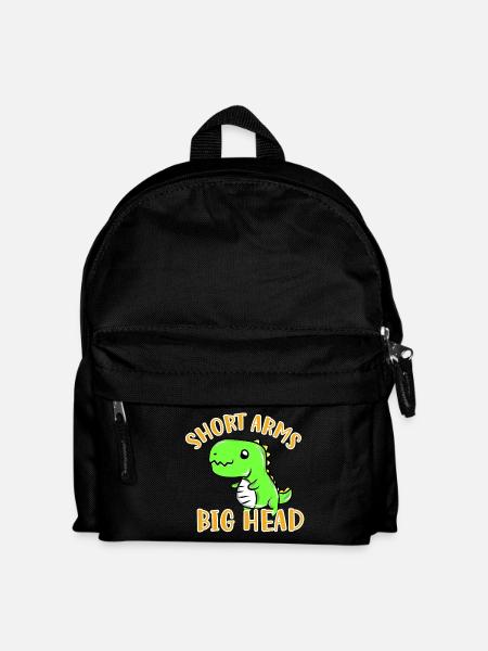 T-Rex - Kinder Rucksack - Schwarz