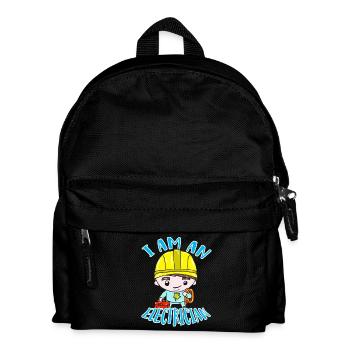 électricien - Sac à dos Enfant - noir - Devant