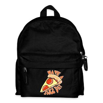 pizza - Sac à dos Enfant - noir - Devant