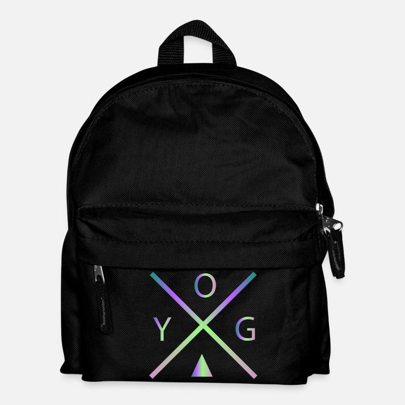 yoga - Kids' Backpack - black