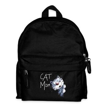 Cats Mum for cat for cats Mum - Kids' Backpack - black - Front