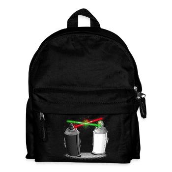 Graffiti wars - Kinder Rucksack - Schwarz - Vorne