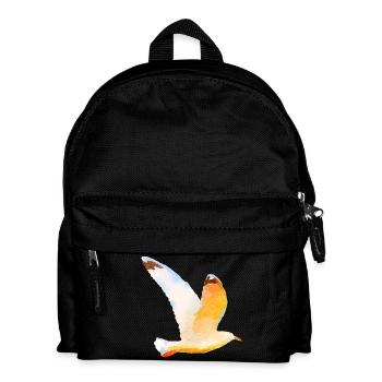 mouette - Sac à dos Enfant - noir - Devant