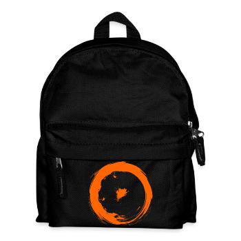 Astronomical symbols sun - Kids' Backpack - black - Front