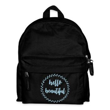 Hello beautiful - Kids' Backpack - black - Front