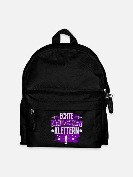 Klettern - Kinder Rucksack - Schwarz