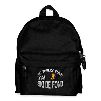 Ski de fond - Sac à dos Enfant - noir - Devant