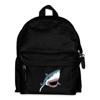 Tauch Dive Shark Hai - Kids' Backpack - black - Front