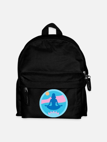 yoga - Kids' Backpack - black