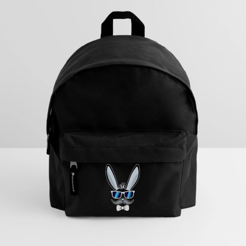 He | Easter bunny face Easter bunny Happy Easter Kids' Backpack