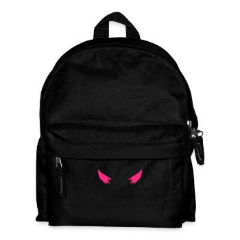 devil horns - Kids' Backpack - black - Front