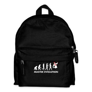 Master evolution development graduation diploma - Kids' Backpack - black - Front