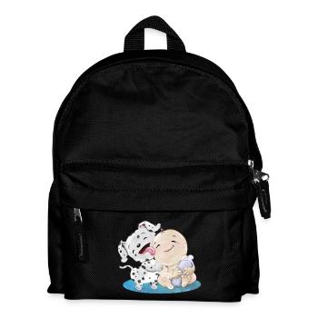 Dalmatien avec bébé - Sac à dos Enfant - noir - Devant