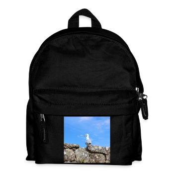 Mouette du Nord de l’Allemagne - Sac à dos Enfant - noir - Devant