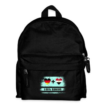 Allemagne et Egypte 100% génial / cadeau - Sac à dos Enfant - noir - Devant