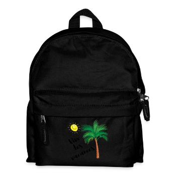 LONG LIVE THE HOLIDAYS - Kids' Backpack - black - Front
