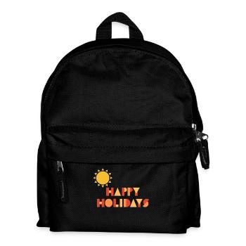 HAPPY HOLIDAYS - Sac à dos Enfant - noir - Devant