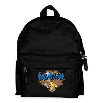 Berlin graffiti - Kids' Backpack - black - Front