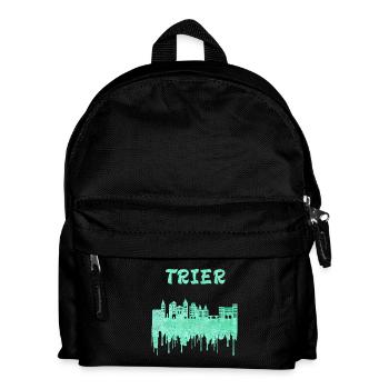 Trier Syline Design / Geschenkidee - Kinder Rucksack - Schwarz - Vorne