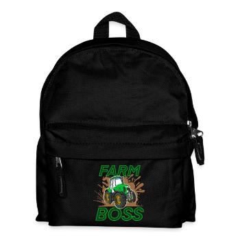 Farmer - Kids' Backpack - black - Front