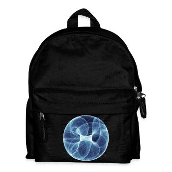 Aquarelle art peinture graphique image chaos 9505ice - Sac à dos Enfant - noir - Devant