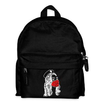 Krankenschwester Pflegerin Krankenpflegerin Beruf - Kinder Rucksack - Schwarz - Vorne