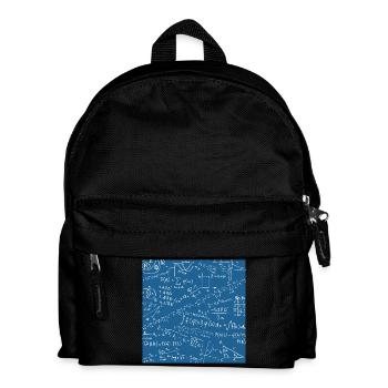 Math Equation Pattern, Quadratic Formula Math Gift - Kids' Backpack - black - Front