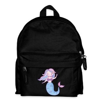 Cadeaux drôles pour les enfants avec sirène - Sac à dos Enfant - noir - Devant